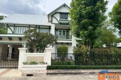 บ้านสวยรีโนเวทใหม่ 2 หลัง แปลงมุม 205.4 ตร.ว 4 ห้องนอน 6 ห้องน้ำ พร้อมสวนน้ำตก ในหมู่บ้านลัดดารมย์ อิลิแกนท์