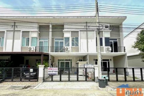 ทาวน์โฮม 2 ชั้น หมู่บ้าน คาซ่า ซิตี้ ราชพฤกษ์ - พระราม 5 (ถนนเมน หน้าสวน)