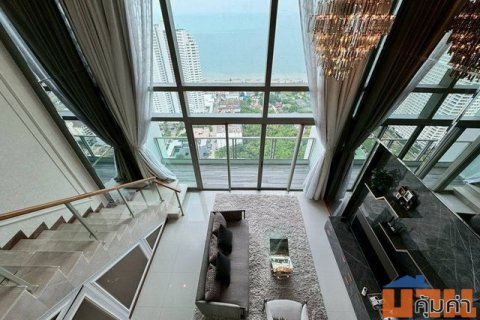 ห้องชุดปล่อยเช่า ห้องดูเพล็กซ์ วิวทะเล เดอะ ริเวียล่า จอมเทียน พัทยา TP-C1364