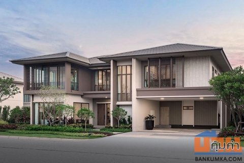 บ้านเดี่ยวหลังใหญ่โครงการใหม่ บุราสิริ กรุงเทพกรีฑาตัดใหม่ สราญสิริ by แสนสิริ บางกะปิ กรุงเทพมหานคร