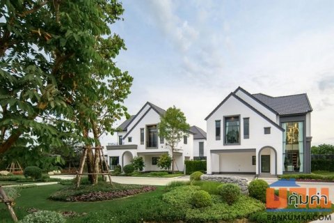 บ้านเดี่ยวโครงการใหม่สราญสิริ ศรีวารีน้อย2 น่าอยู่มาก 4 ห้องนอน สราญสิริ by แสนสิริ บางเสาธง สมุทรปราการ