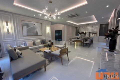 บ้านเดี่ยว The City Bangna 1 ขนาด 416 ตร.ม. 5 ห้องนอน ตกแต่งครบพร้อมอยู่ ติด mega bangna