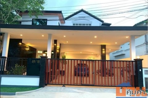 ขายบ้านเดี่ยว 2 ชั้น รวมเฟอร์นิเจอร์ หมู่บ้านราชพฤกษ์ วงแหวน-บางบอน 4 เงียบสงบ 5 ห้องนอน 4 ห้องนํ้า โทร 0865402132