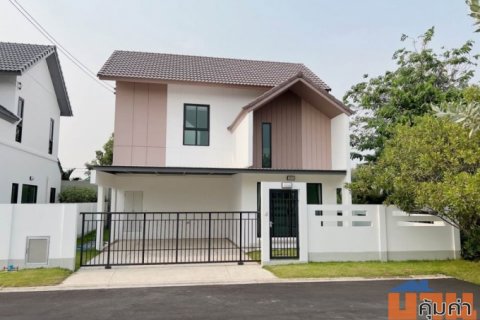ให้เช่าบ้านเดี่ยวหลังมุม พร้อมเฟอร์นิเจอร์ โครงการ เรสท์ บางใหญ่