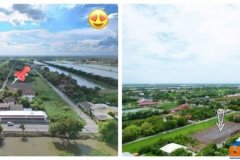 ที่ดินคลอง6 ปรับลดราคา น้ำไฟครบ ติดถนนลาดยาง ถมแล้ว 98 ตร.ว