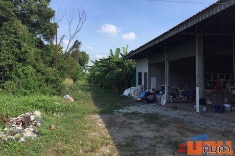 ขายที่ดิน ติดถนนกาญจนาภิเษก ตร.ว.ละ 12000 บาท 6-1-21.3 ไร่ Land for sale
