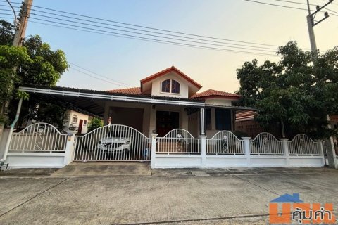 ขายบ้านเดี่ยวชั้นเดียว หมู่บ้านพระประโทนเมืองใหม่ อำเภอเมือง จังหวัดนครปฐม เนื้อที่ 58 ตารางวา