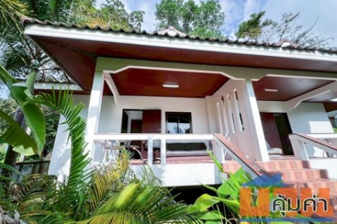 Twin House for Rent in Maenam Koh Samui 2 Mins Walk to Beach Fully Furnished Quiet Location Ideal for Long Term Stay
