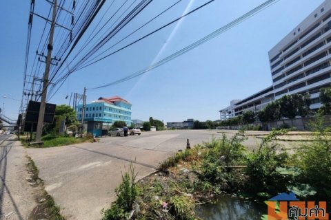 ให้เช่าที่ดิน 6 ไร่ ติดถนนบางนา-ตราด ใกล้ทางด่วนและสนามบินสุวรรณภูมิ
