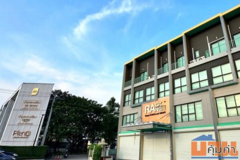 ให้เช่า โฮมออฟฟิศ 4 ชั้น ขนาดที่ดิน 21 ตรว. ถนน คู่ขนานมอเตอร์เวย์ ใกล้เมกาบางนา