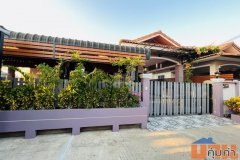ขายบ้านฝรั่งตกแต่งใหม่พร้อมอยู่หมู่บ้านไสววิลล่า ในเมืองหนองคาย