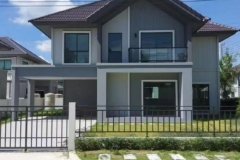 ให้เช่าบ้านเดี่ยวหลังมุม พร้อมเฟอร์นิเจอร์ วิวสวน โครงการเพฟ ปิ่นเกล้า - ศาลายา