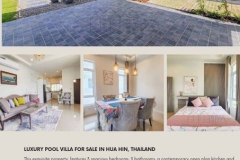 ขายบ้าน พูลวิลล่า 96.7 ตร.ว. หมู่บ้าน Nice Breeze 9, Hua Hin