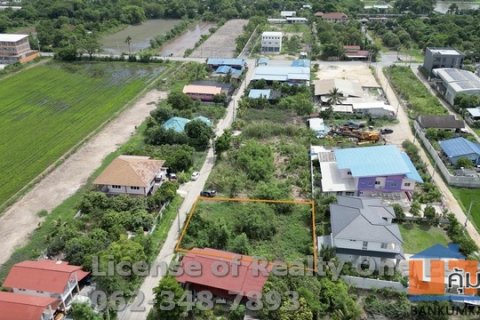 ขายที่ดิน ถมแล้ว แปลงสวย ถ.บ้านกล้วย อ.ไทรน้อย จ.นนทบุรี