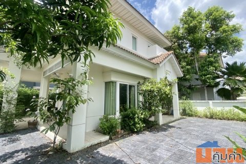 บ้านเดี่ยว เพอร์เฟค เพลส ราชพฤกษ์ เฟส 1 บ้านพร้อมอยู่ พื้นที่สวนกว้าง