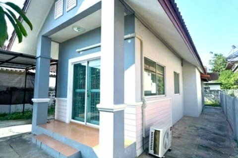 บ้านเดี่ยว หรูหรา 66ตร.วา. จัดเต็มเฟอร์ ย่านนิมิตใหม่ ตลาดเจริญกัลป์ คลอง 8 2.7กม. 266ตร.ม.3แอร์ เครื่องใช้ไฟฟ้า 2นอน