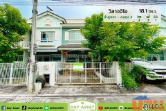 ขายทาวน์เฮ้าส์ 2 ชั้น หมู่บ้าน วิลลาจจิโอ รังสิต-คลอง 3 เนื้อที่ 18.1 ตร.ว. ขายเพียง 2,290,000 ล้านบาท