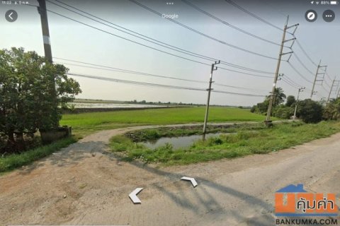 ขายที่ดิน 14 ไร่ อ.บางเลนติดถนนใหญ่