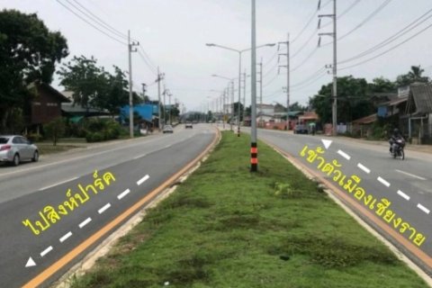 ขายที่ดินเปล่าติดถนน ทำเลทอง ต.แม่กรณ์ อ.เมือง จ.เชียงราย