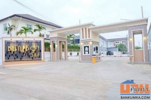 ขายบ้านเดี่ยวใกล้ตลาดกระทุ่มแบน สมุทรสาคร โครงการชนัญชิดาวิลล์