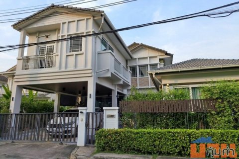 ให้เช่าบ้านเดี่ยว2ชั้น หมู่บ้านมัณฑนา กรุงเทพกรีฑา 7 เหมาะอยู่อาศัย ใกล้ เดอะเมอล์บางกะปิ