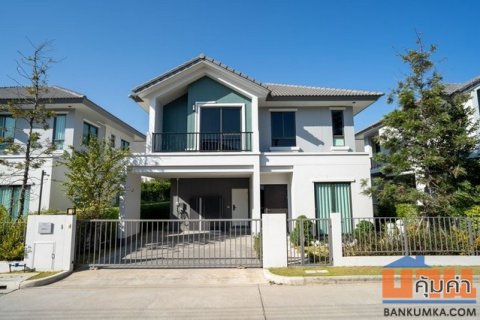 ให้เช่าบ้านเดี่ยว 2 ชั้น พร้อมบิ้วอิน โอบล้อมธรรมชาติ หนองจ๊อม สันทราย