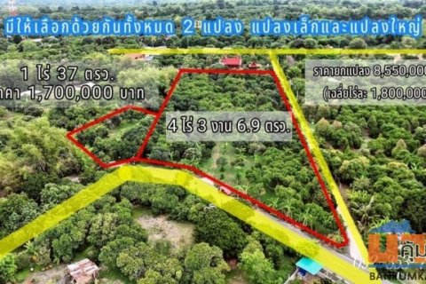 ขายสวนผลไม้ใกล้วัดมณีวงศ์ ติดถนนลาดยาง มีให้เลือก 2 แปลง ต.ดงละคร อ.เมืองนครนายก สวนสวยร่มรื่นมากอยู่แหล่งชุมชน