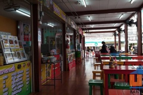 ทำเลติดมหาวิทยาลัยบูรพา ขายที่ดิน พร้อมอาคารศูนย์อาหาร 2 ชั้น