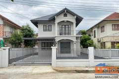 ขายบ้านเดี่ยว 2ชั้น โครงการนันท์นลินปาร์คโฮม เฟส3 ถนนคู้-คลองสิบ ขนาด 70 ตรว. พื้นที่ใช้สอย 149 ตรม.