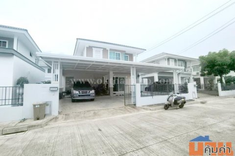 บ้านเดี่ยว หมู่บ้านพฤกษ์ลดา มหาชัย ถนนกิจมณี เมืองสมุทรสาคร