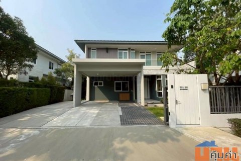 ให้เช่าบ้านเดี่ยวหรู 2 ชั้น มัณฑนา บางนา - วงแหวน พื้นที่ 75.5 ตรว 4นอน 5น้ำ ทำเลดี ใกล้สนามบินสุวรรณภูมิ - ghd000608R