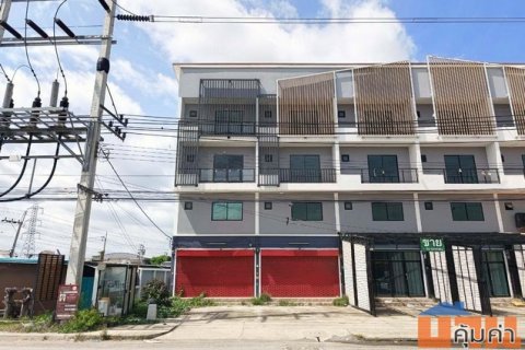 ขาย อาคารพาณิชย์ 4 ชั้น รติรัตน์ ไทรน้อย นนทบุรี PTT13484