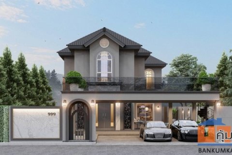 ขายบ้านเดี่ยวหรู Smart Home 2 ชั้น พร้อมสระน้ำแร่ The Happiness Pool Villa บางแสน 4 นอน 5 ห้องน้ำ 178.4 ตรว.