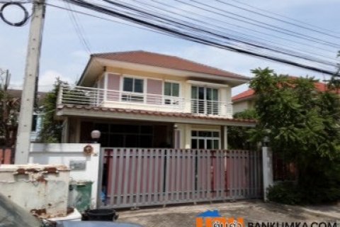ขายบ้านเดี่ยวมือสอง อำเภอเมืองปทุมธานี จังหวัดปทุมธานี โครงการ มณีรินทร์ เลค แอนด์ พาร์ค