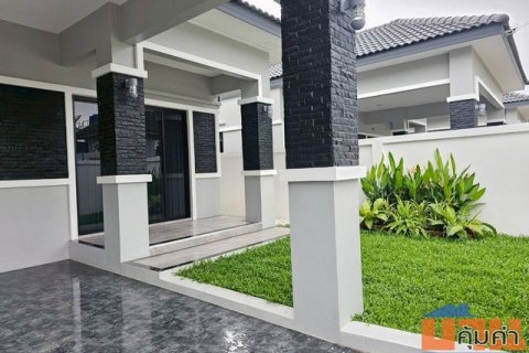 ขายบ้านเดี่ยวชั้นเดียว 61ตรว 3นอน บ้านสร้างใหม่ ราคาถูก ซอยลุงจิ๋ว ห้วยใหญ่ บางละมุง ชลบุรี