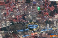 ขายที่ดินเปล่าพร้อมถม...ติดนิคมอุตสาหกรรมสมุทรสาคร ต.ท่าทราย อ.เมือง จ.สมุทรสาคร ผังเมืองสีชมพู
