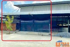 ให้เช่าโกดังท่าอิฐ 100ตร.ม. 30ตร.วา.MRTไทรม้า 3.1กม. เหมาะสำหรับโชว์รูม โรงกลึง ศูนย์กระจายสินค้า วัดท่าอิฐ