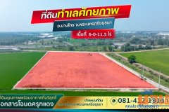 ขายที่ดินทำเลทอง ตำบลช่างเหล็ก อำเภอบางไทร จ.พระนครศรีอยุธยา 13190