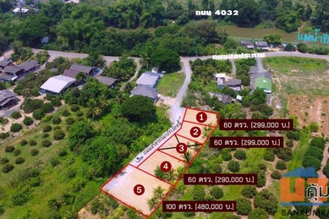 ขายที่ดินเปล่า 60-100ตรว. เริ่ม 299,000บ. ฟรีโอน ถนน น้ำ ไฟฟ้า ต.สันทราย อ.สารภี เชียงใหม่