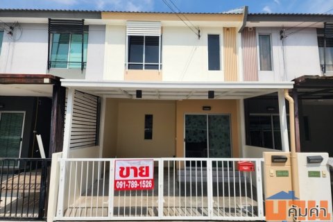 SAR005-095 ขายพฤกษา 114/2 เทพารักษ์-เมืองใหม่ บ้านสวย หน้าบ้านโปร่งโล่ง รับลม รับทรัพย์