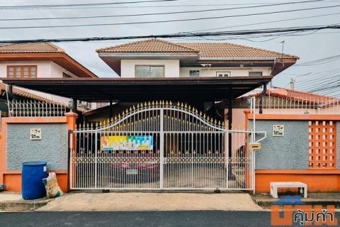 ขายบ้านเดี่ยว 2 ชั้น หลังมุม หมู่บ้านบัวทอง อำเภอบางบัวทอง จังหวัดนนทบุรี เนื้อที่ 60 ตารางวา