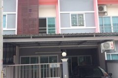 ขาย เช่า ทาวน์เฮ้าส์แม่กลอง ติด 7-11 บ้านปรก ใกล้ถนนใหญ่ ที่บ้านปรก ทางเข้าวัดคู้สนามจันทร์