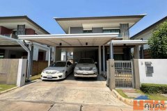 ขายบ้านเดี่ยวบุราสิริราชพฤกษ์ 345 (หลังถูกสุดในโครงการ) พร้อมอยู่ ฟรีดาวน์