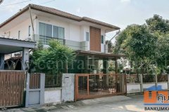 P1 บ้านเดี่ยว หมู่บ้าน โชคประชา เฟส 2 หลังมุม แปลงใหญ่ สภาพดี