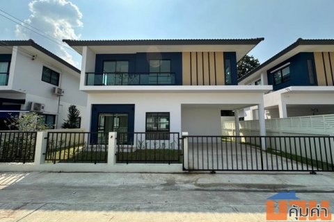 ให้เช่าบ้านเดี่ยว ใกล้ตลาดใหญ่ชัชวาลย์ ใกล้มอเตอร์เวย์ โครงการ ซีพีเอ็น นิน วงแหวน ลำลูกกา