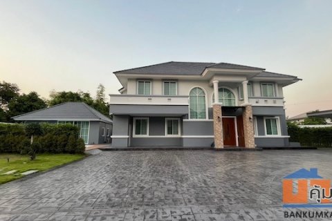 BH3537 ขายและให้เช่าบ้านหรู บ้านสวนเนรมิตร ออเงิน รามอินทรา ถนนเพิ่มสิน