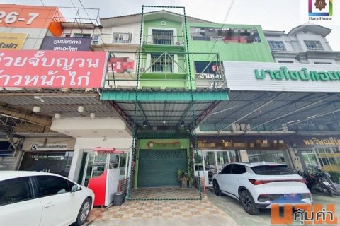 อาคารพาณิชย์ อาคารพาณิชย์ จังหวัดนนทบุรี พ.ท. 18 ตรว. 5 นอน 4 BATHROOM 9500000 BAHT. เข้าออกได้หลายทาง