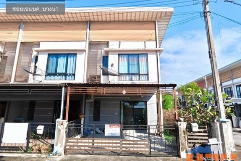LM24-0269 ขายทาวน์เฮ้าส์ 2 ชั้น มบ.โมดิวิลล่าบางนา ซอยเอแบค เนื้อที่ 29.9 ตรว 2นอน 2น้ำ หน้าบ้านไม่ชนใคร