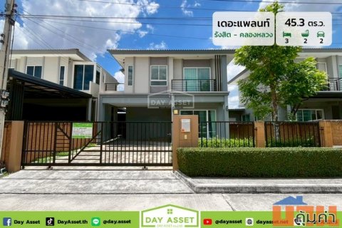 ขายบ้านเดี่ยว 2 ชั้น หมู่บ้าน เดอะ แพลนท์ รังสิต-คลองหลวง เนื้อที่ 45.3 ตร.ว. ขายเพียง 4,190,000 ล้านบาท
