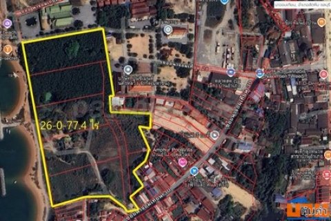 ขายที่ดิทำเลทอง นาจอมเทียน พัทยา เนื้อที่ 26-0-77.4 ไร่ ขายไร่ละ 100 ล้านบาท นาจอมเทียน สัตหีบ ชลบุรี